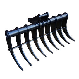 Rake de pincel de excavadora soportado por OEM para excavadora de 6T personalizable y de trabajo pesado