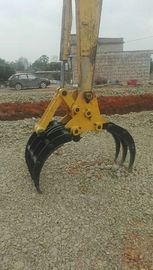 El excavador no rotativo mecánico ataca alta fuerza de trabajo material dura