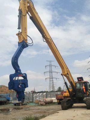 Excavadora PC200 EX230 de 20 a 27 toneladas para empilación de cimientos
