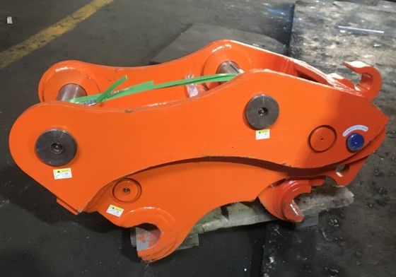 Adaptador de excavadora de diámetro personalizado de alta precisión de inclinación de enganche rápido para excavadora de 3 toneladas con precio de venta directa de fábrica