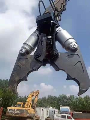Excavadora NM400 amarilla Pulverizador de piedra hidráulico