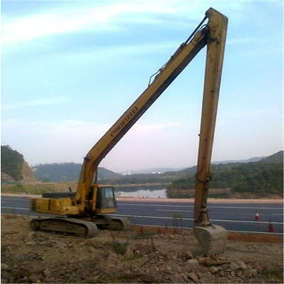 Hecho del AUGE y del brazo largos durables de acero de la demolición de la alta dureza los 24M Lengthen Excavator Parts para los excavadores