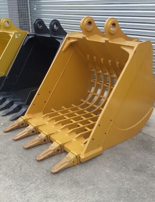 Q355/NM400/HARDOX 450 Cubo de excavadora personalizado CAT315 0.5M3 Cubo de esqueleto