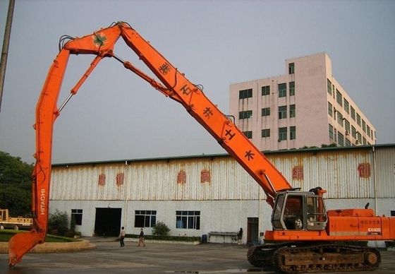 Mejor proveedor Boom de largo alcance y brazo 10 20 26 metros brazo de extensión a PC excavadora CAT DX