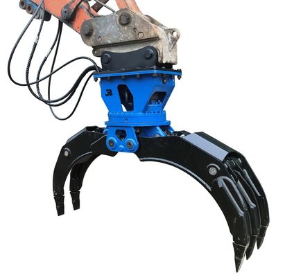 Excavadora Forestales Accesorio 36Ton Excavadora Manual Tipo Máquina de granja Excavadora Log Grapple OEM Abertura de mandíbula con precio de fábrica