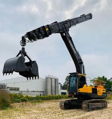 HUITONG Alta calidad 10T 20Tn Excavadora Hidráulica Clamshell Agarre Cubo Cubo para Excavadora PC200