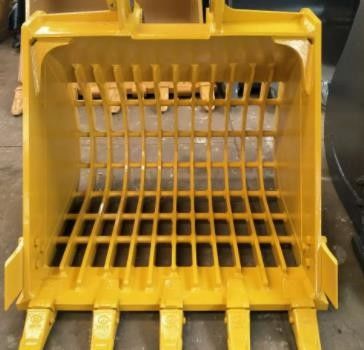 Excavadora de 40 toneladas 1.8M3 Cubo esqueleto Excavadora adjunta a medida para la excavadora Cubo de tamiz después de la prestación de servicio