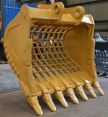 El OEM de Skeleton Bucket del excavador de la maquinaria de construcción modifica la garantía de Digger Bucket para requisitos particulares 1Year