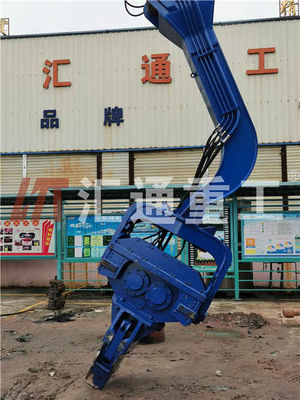 Excavadora de martillo vibratorio hidráulico Vibro conductor de pila Martillo para excavadora de 15-45 toneladas