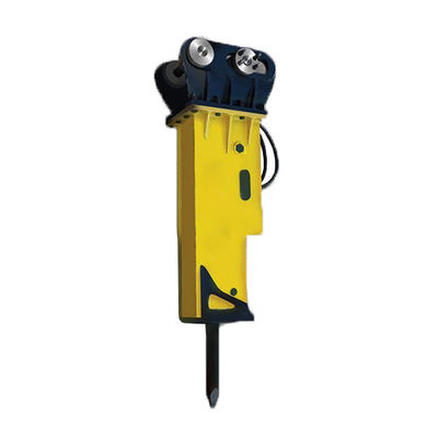 Cusomtized 135MM Diámetro Chiesl OEM longitud 20Ton Excavadora de venta en caliente Rompiente de roca con bajo ruido Caja hidráulica Tipo Rompiente Martillo