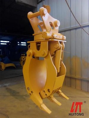 Excavadora Forestales Accesorio 36Ton Excavadora Manual Tipo Máquina de granja Excavadora Log Grapple OEM Abertura de mandíbula con precio de fábrica