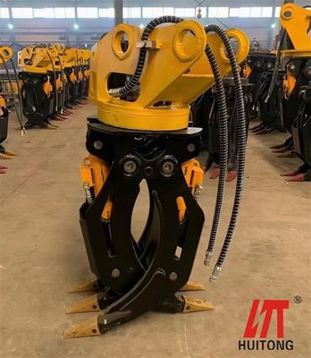 Excavadora Forestales Accesorio 36Ton Excavadora Manual Tipo Máquina de granja Excavadora Log Grapple OEM Abertura de mandíbula con precio de fábrica