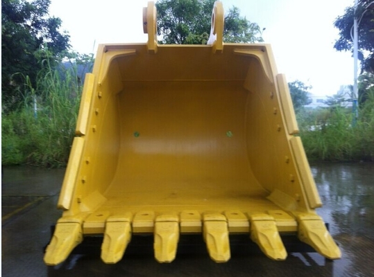 Cubo de roca de trabajo pesado Excavadora Cubo de excavación con dientes de resistencia Hardox400