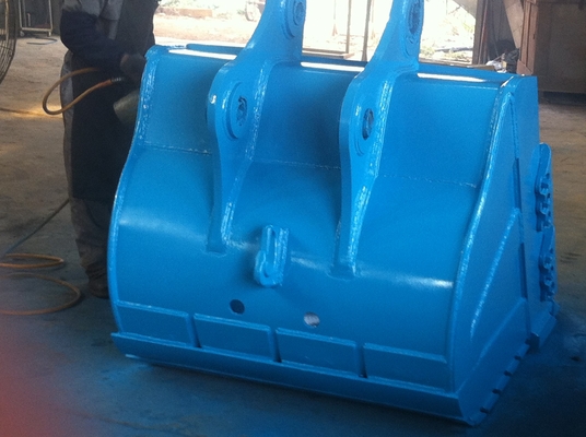 Cubo de roca de trabajo pesado Excavadora Cubo de excavación con dientes de resistencia Hardox400
