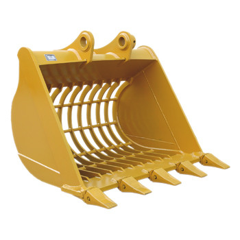 Cubo de tamiz de excavadora de gran capacidad personalizado Cubo de limpieza de esqueleto de excavadora de 45 toneladas Venta directa de fábrica