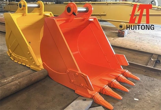 Negro / Amarillo Fuerza de uso general Cubo de excavación 220-1150 kg Capacidad de carga