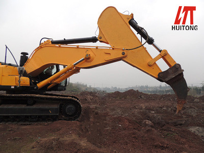 Fabricante Venta caliente 60Ton PC600 Excavadora sin H-Link Boom de roca espesor de desgarrador personalizado con accesorios completos Producto de fábrica