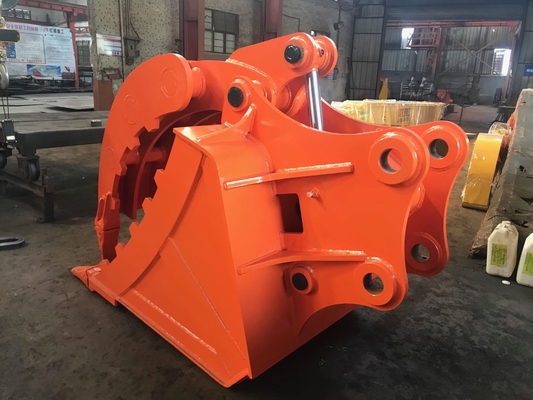 Cubo de pulgar de excavadora de capacidad personalizada para CAT335 35Ton