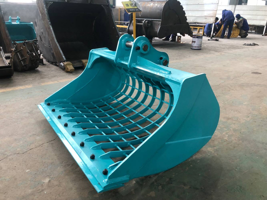 Excavadora de limpieza de zanjas Cubo Q355B de gran capacidad 1.5M3 Cubo de esqueleto Fábrica de venta directa