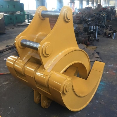 Tipo de excavadora manual de 20 toneladas Máquina de granja Log Grapple 2.2M Abertura de mandíbula Q355B/NM400/HARDOX450 Producto con y OEM