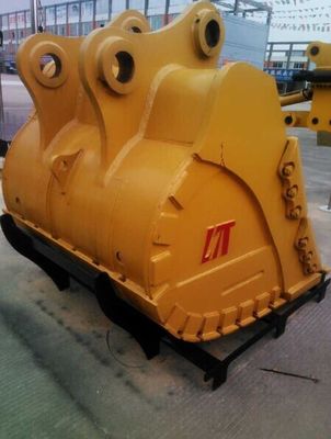 Customized Heavy Duty Bucket Rock Bucket 22Ton for Excavator PC220 SH220 High Strength Rock Digging Wear Resistant ISO9001