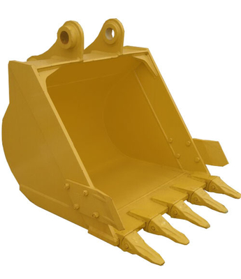Fuerza Negro / Amarillo Bucket de excavadora de todo uso 0,25-1,4 cbm Capacidad