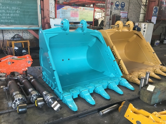OEM piezas de maquinaria de construcción HD cubo de trabajo pesado cubo de excavadora SK500 CAT352 cubo de excavadora de rocas