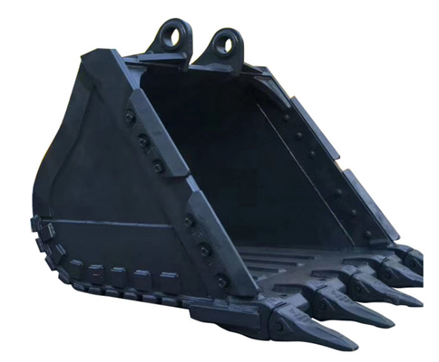 Durabilidad Cucharas de excavadora de trabajo pesado Capacidad 0.25-4.3cbm 10-180mm Alturas de corte