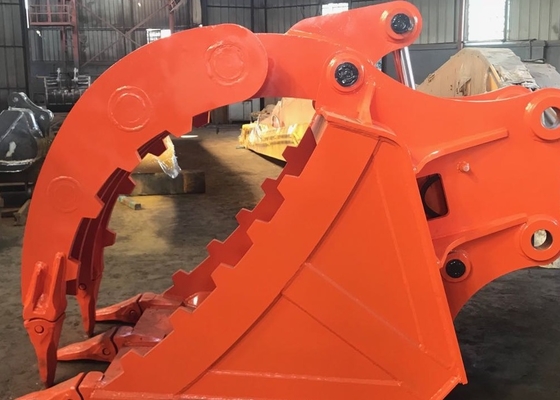OEM 30Ton de gran capacidad de excavadora personalizada de bolsillo de pulgar para CAT330 Adjunto de agarre Q355B / NM400 / HARDOX 450