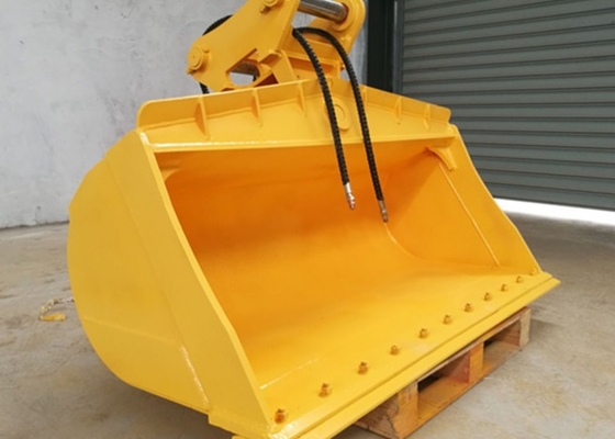 HARDOX 450 Tilt Bucket 22Ton CAT322 Excavadora personalizada 0.8M3 Gran capacidad de excavadora de cubo