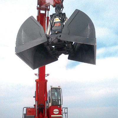 Pequeño excavador Mechanical Clamshell Bucket para CX350 CX380
