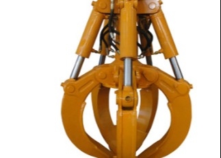 Arreglo para requisitos particulares del gancho agarrador de Hydraulic Orange Peel del excavador del buey de la resbalón