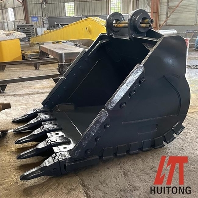 Fuente de energía de la excavadora amarilla con el nuevo Q355