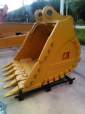Fuente de energía de la excavadora amarilla con el nuevo Q355