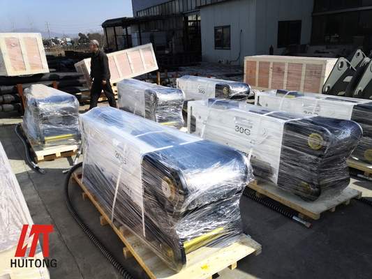 165MM Diámetro Martillo de ruptura personalizado 35Ton PC350 Excavadora Maquinaria de construcción Fábrica de venta directa Anexo