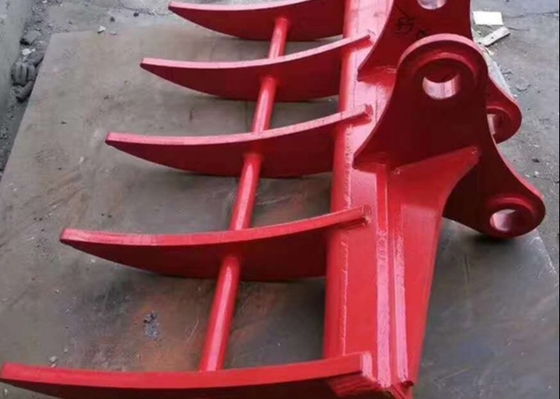 Mini excavadora de conexión de cepillo de palanca de agarre de 3-50 toneladas excavadora de raíz de palanca de venta