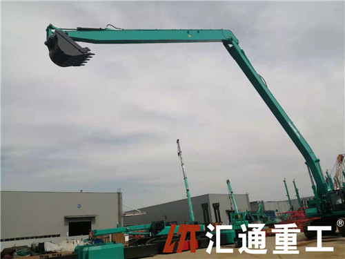 Excavador largo Long Reach Boom de Dx 420 del excavador del auge de Hitachi hidráulico
