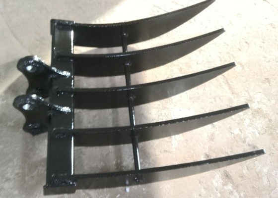 Excavadora Rake Excavadora de suelo 3T Mini Excavadora personalizada Excavadora Root Rake Adjunto Fabrica hecha en venta caliente
