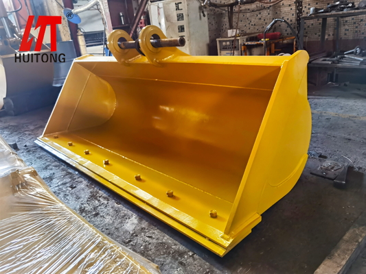 Bucket de excavadora OEM para excavación / excavación / limpieza amarillo / negro o según lo requiera el cliente