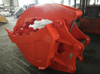 10Ton 0.4CBM Excavadora de alta eficiencia Hidráulica Dedo pulgar Cubo de apertura personalizado ancho Cubo de venta caliente Producto