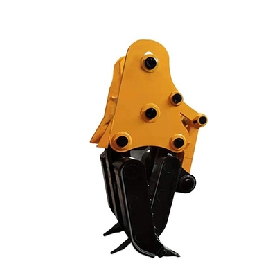 Sistema de rotación no rotativo Producto de excavadora de 9 toneladas tipo manual de agarre de tronco Garrejo de madera con mandíbula abierta personalizado