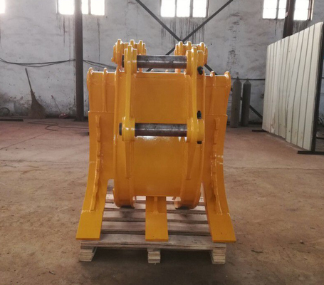 Sistema de rotación no rotativo Producto de excavadora de 9 toneladas tipo manual de agarre de tronco Garrejo de madera con mandíbula abierta personalizado