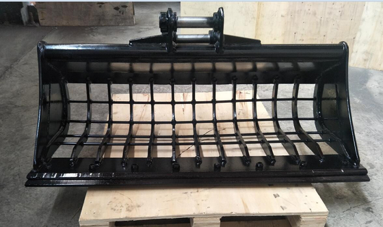 Cubo de tamiz de excavadora personalizado disponible para excavadora de 40 toneladas Esqueleto Cubo de excavadora