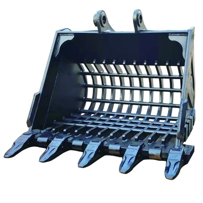 Excavadora de limpieza de zanjas Cubo Q355B de gran capacidad 1.5M3 Cubo de esqueleto Fábrica de venta directa