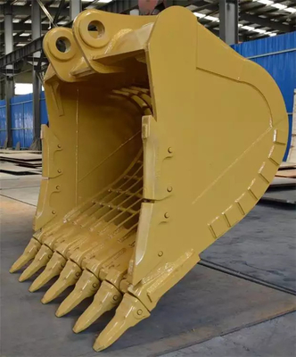Excavadora de limpieza de zanjas Cubo Q355B de gran capacidad 1.5M3 Cubo de esqueleto Fábrica de venta directa