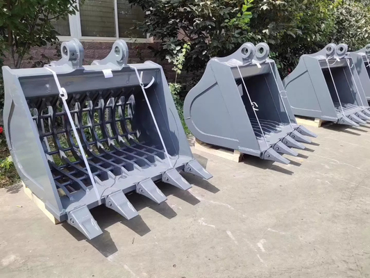 Calidad alta HARDOX450 cubos de excavadora personalizados CAT310 0.4M3 Buckets de esqueleto fábrica de venta directa