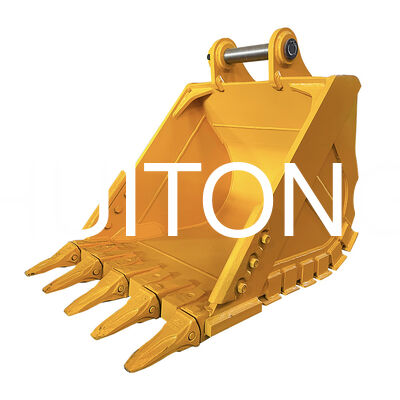 Cubo de trabajo pesado para PC200/CAT320 0.8cbm con estructura reforzada/resistente al desgaste/medio trabajo/operaciones de cantera