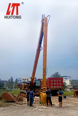 Kobelco SK200 excavador largo Booms Front del alcance de 16 metros