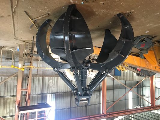 Trabajo pesado Cuatro o cinco garras Peel de naranja Agarre 380-2250 kg Capacidad Durabilidad Acero oxidante