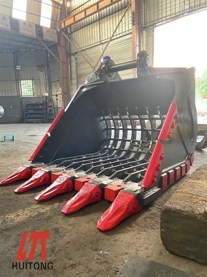 Excavadora Cubo esqueleto 25-30 toneladas Excavadora 1.2m3 HD1430 SH300 EX300 para el trabajo de cantera de dragado de ríos